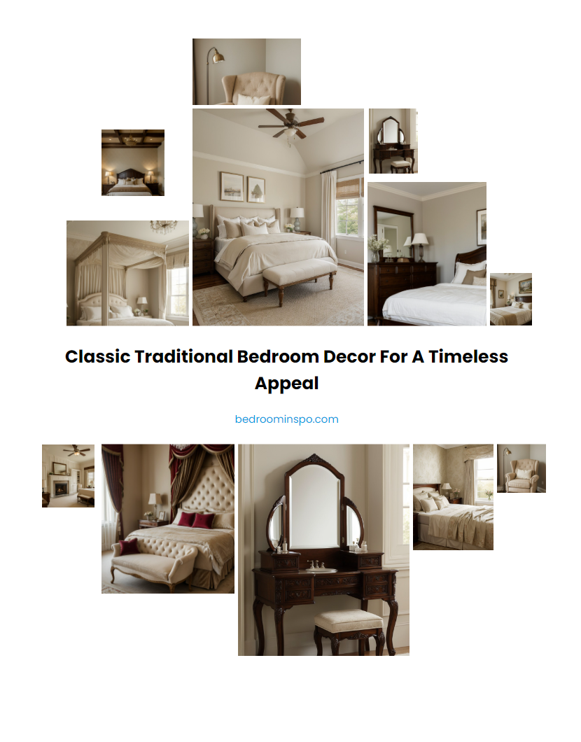 Classic Traditional Bedroom Decor for a Timeless Appeal