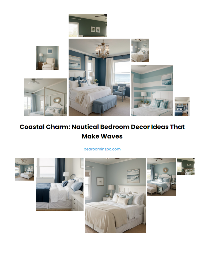 Coastal Charm: Nautical Bedroom Decor Ideas That Make Waves