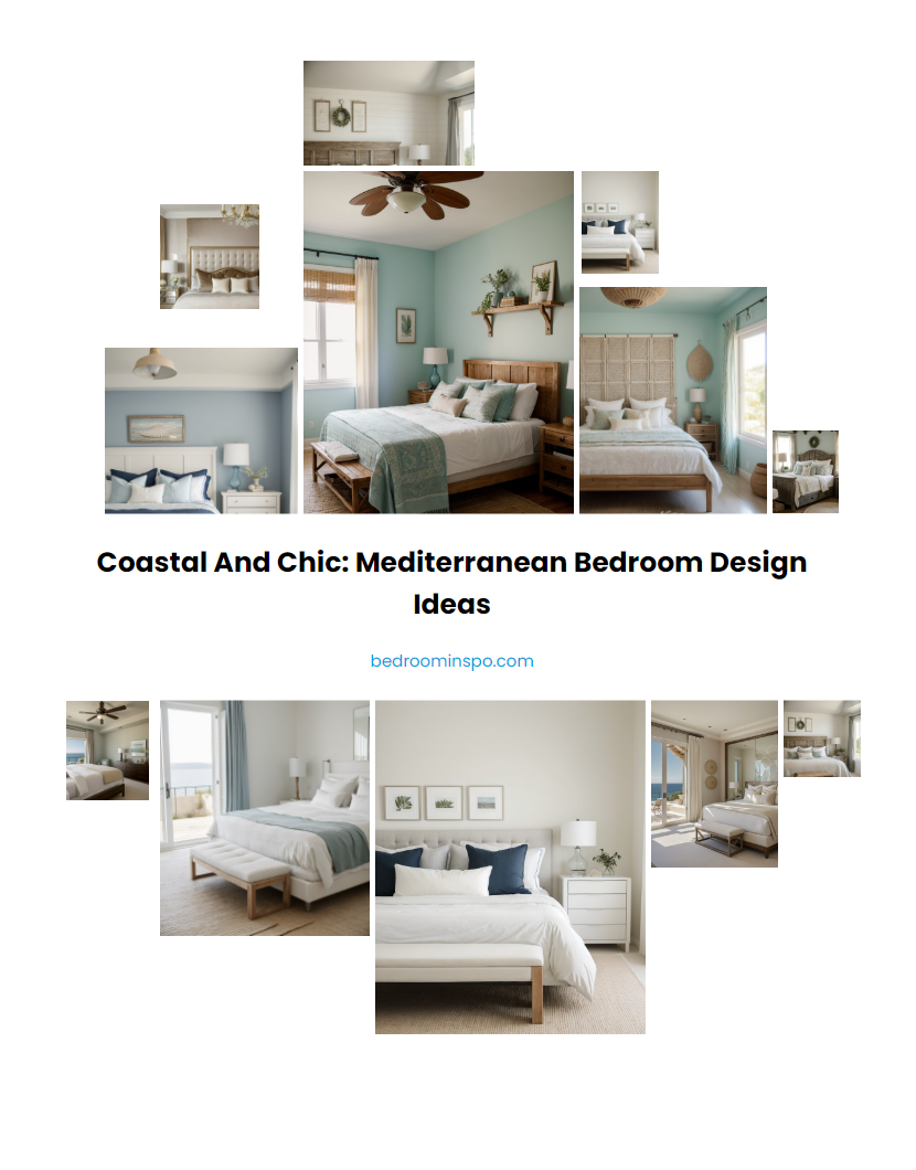 Coastal and Chic: Mediterranean Bedroom Design Ideas