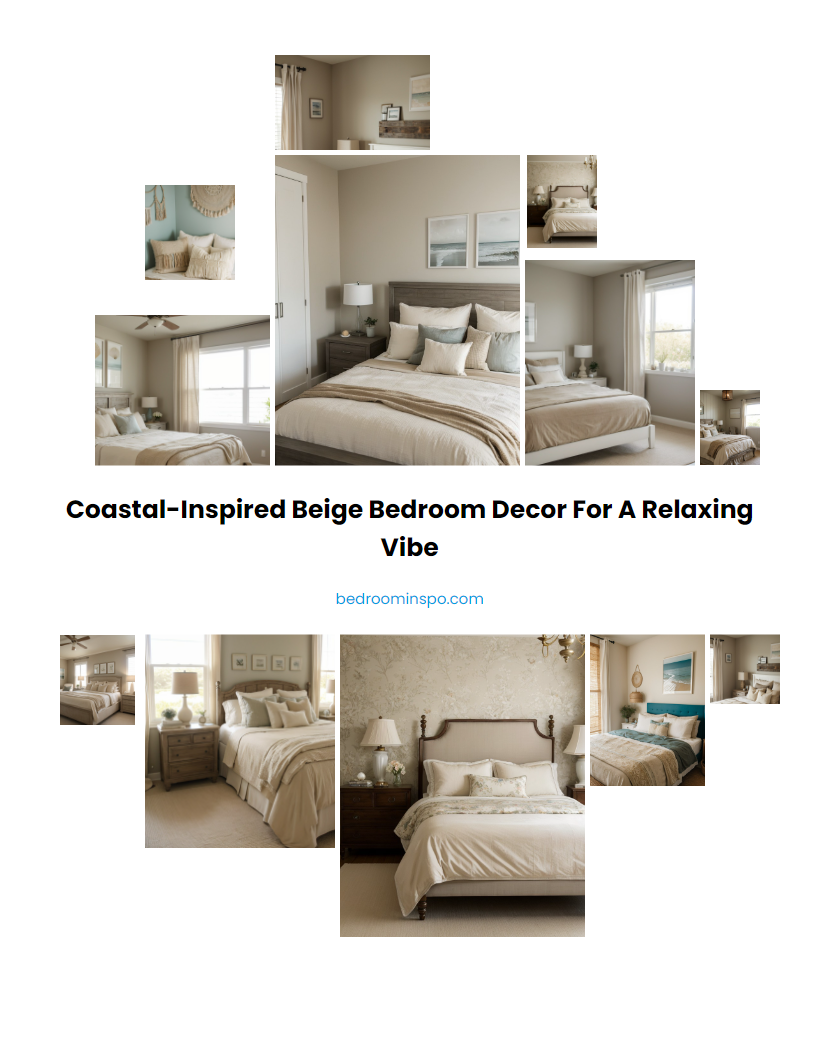 Coastal-Inspired Beige Bedroom Decor for a Relaxing Vibe