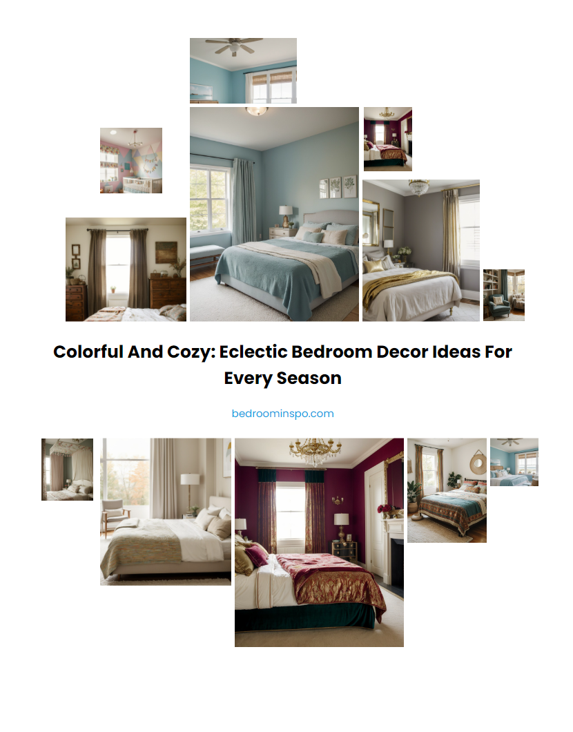 Colorful and Cozy: Eclectic Bedroom Decor Ideas for Every Season