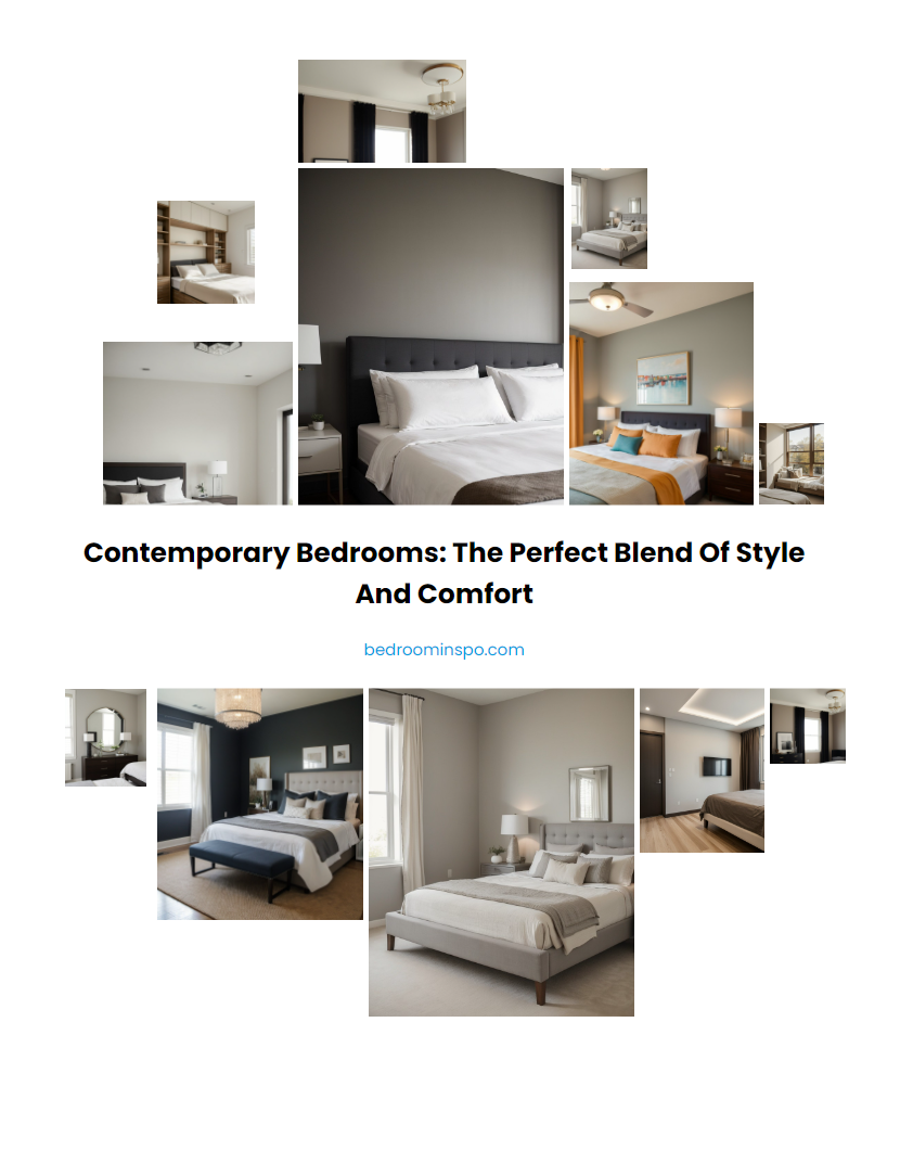 Contemporary Bedrooms: The Perfect Blend of Style and Comfort