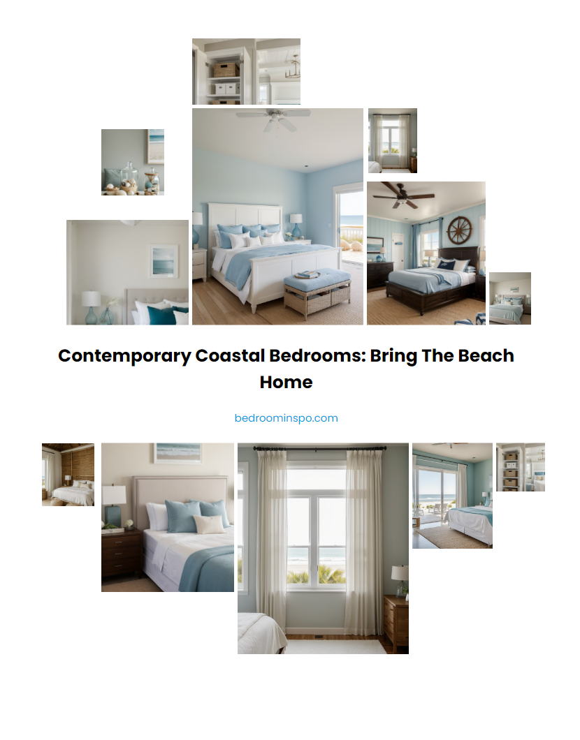 Contemporary Coastal Bedrooms: Bring the Beach Home