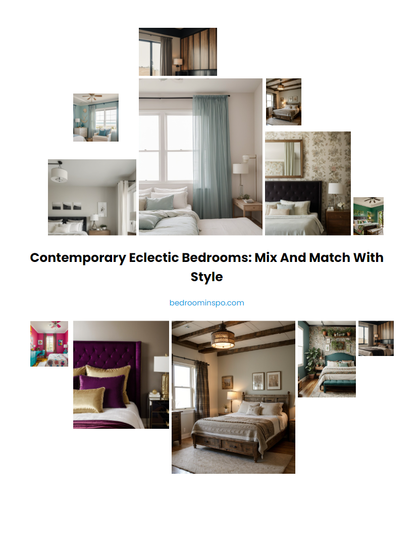 Contemporary Eclectic Bedrooms: Mix and Match with Style