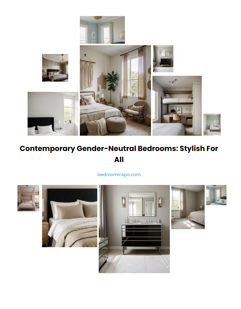 Contemporary Gender-Neutral Bedrooms: Stylish for All