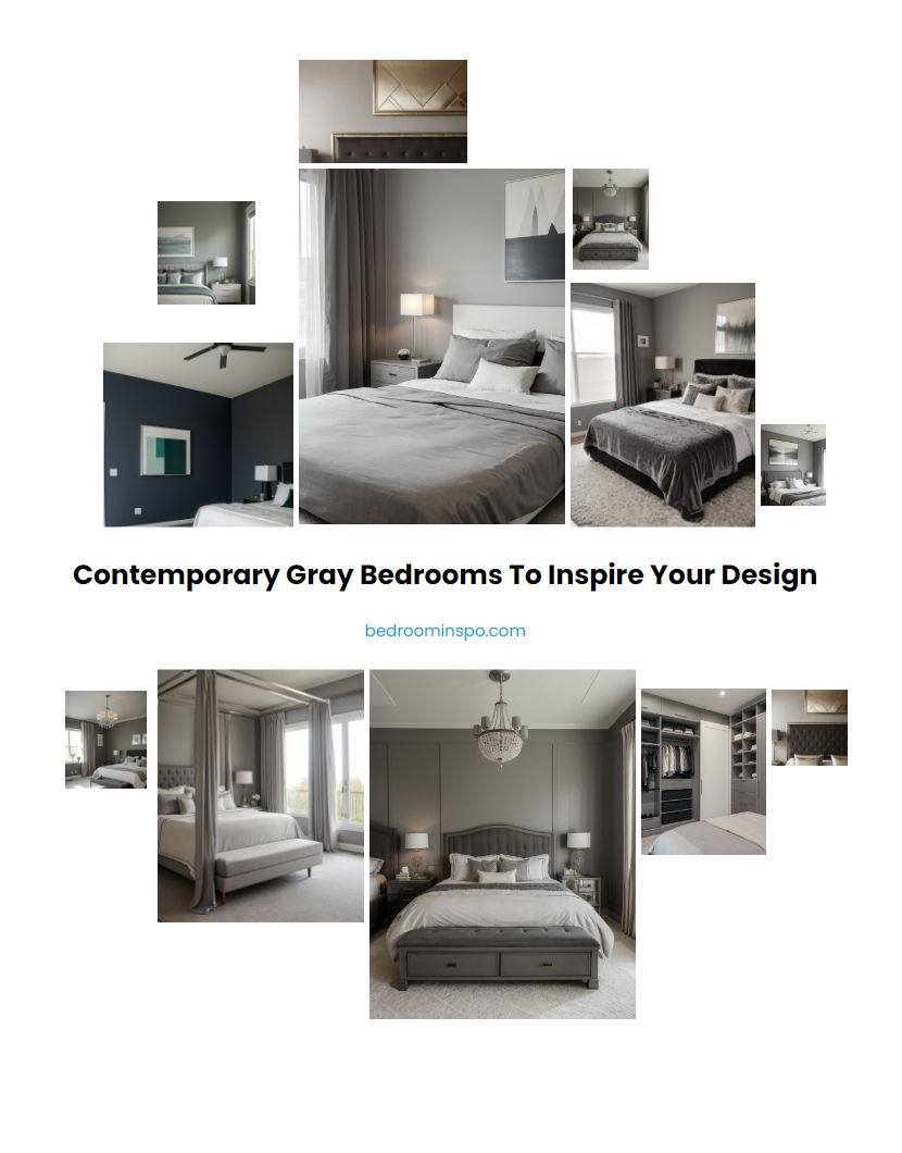 Contemporary Gray Bedrooms to Inspire Your Design