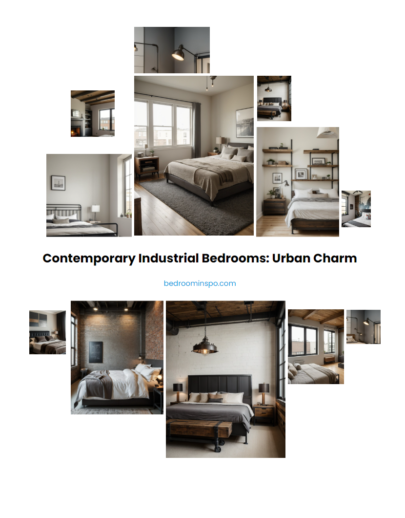 Contemporary Industrial Bedrooms: Urban Charm