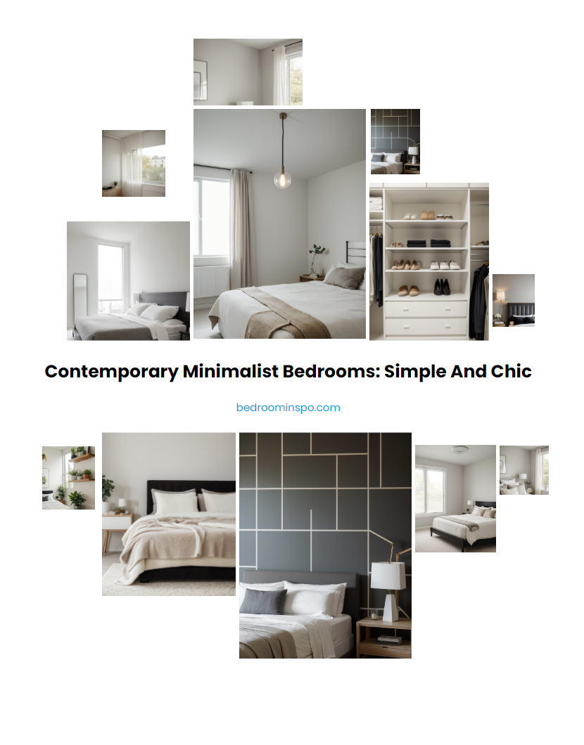 Contemporary Minimalist Bedrooms: Simple and Chic