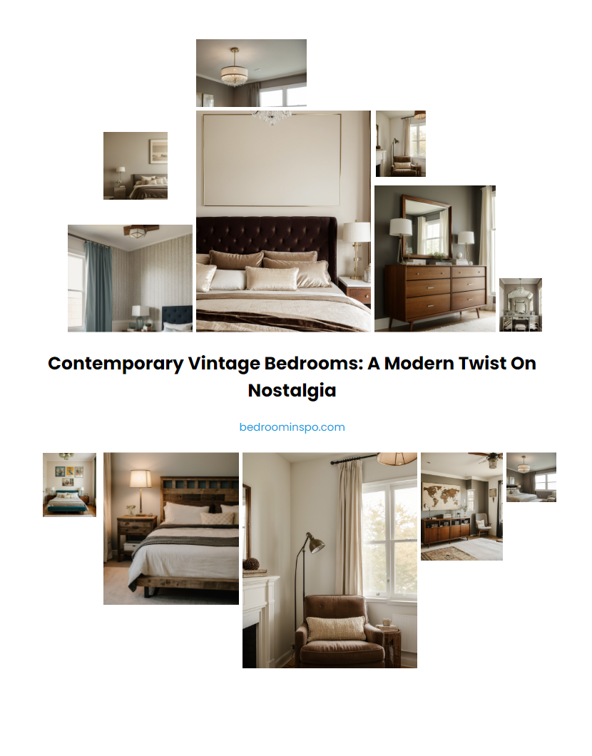 Contemporary Vintage Bedrooms: A Modern Twist on Nostalgia