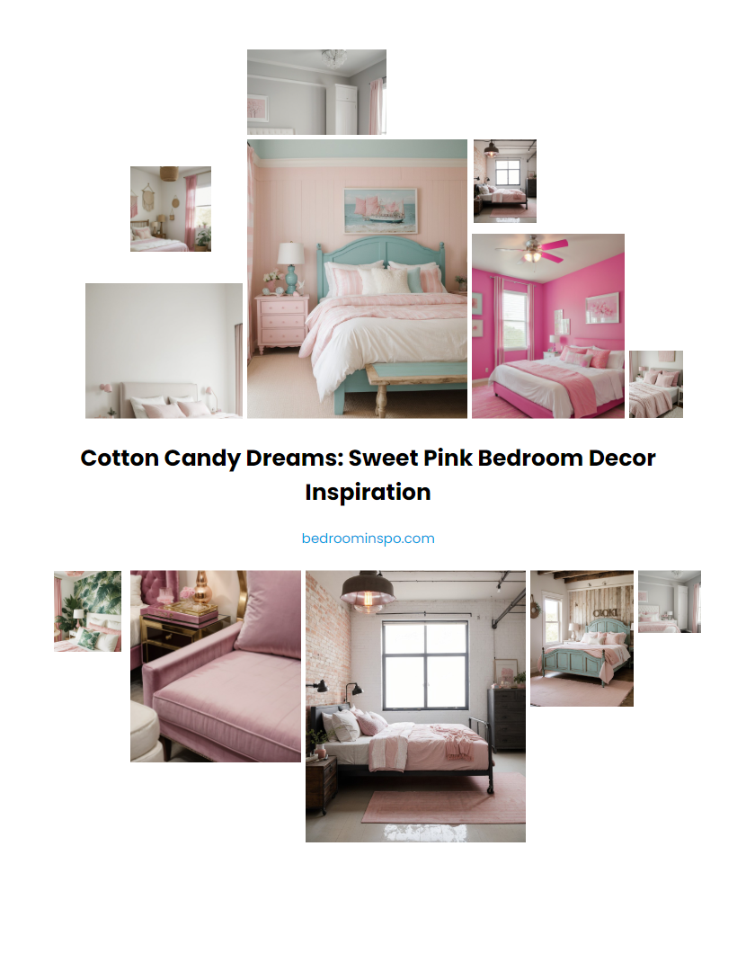 Cotton Candy Dreams: Sweet Pink Bedroom Decor Inspiration