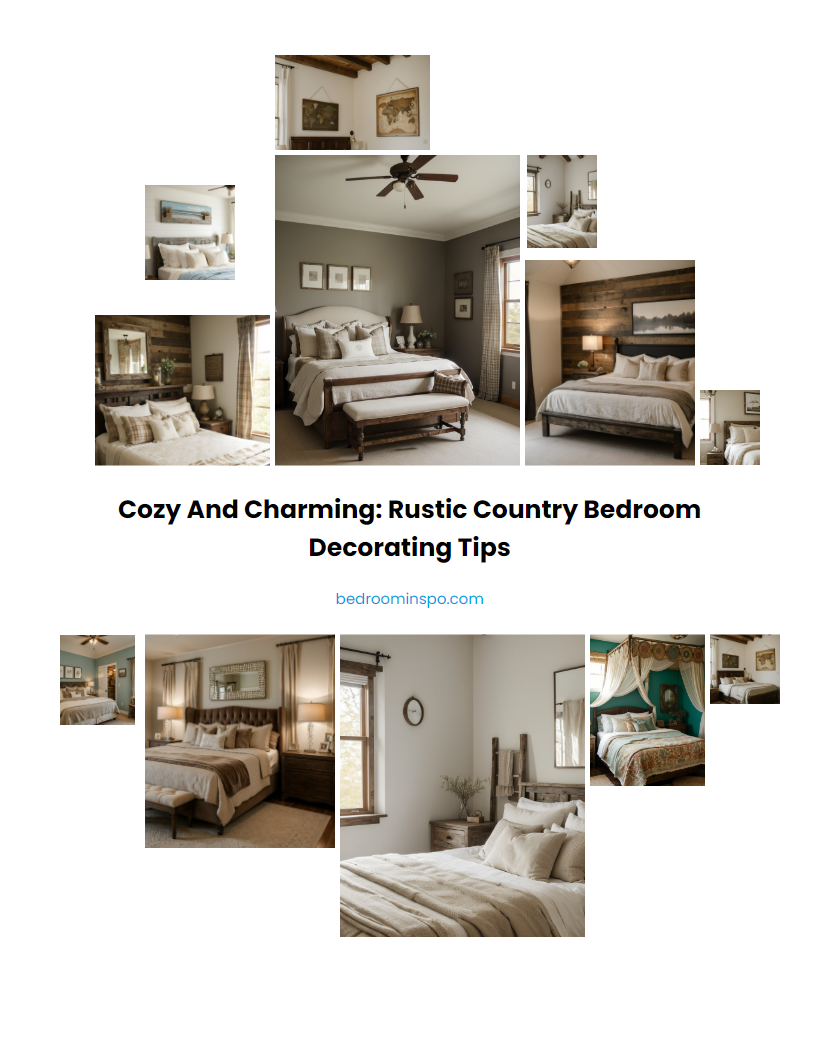 Cozy and Charming: Rustic Country Bedroom Decorating Tips