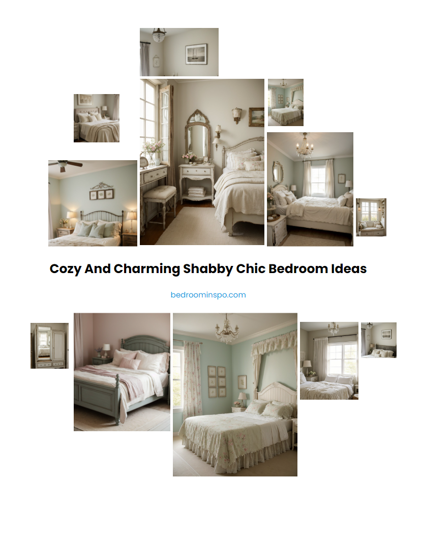 Cozy and Charming Shabby Chic Bedroom Ideas