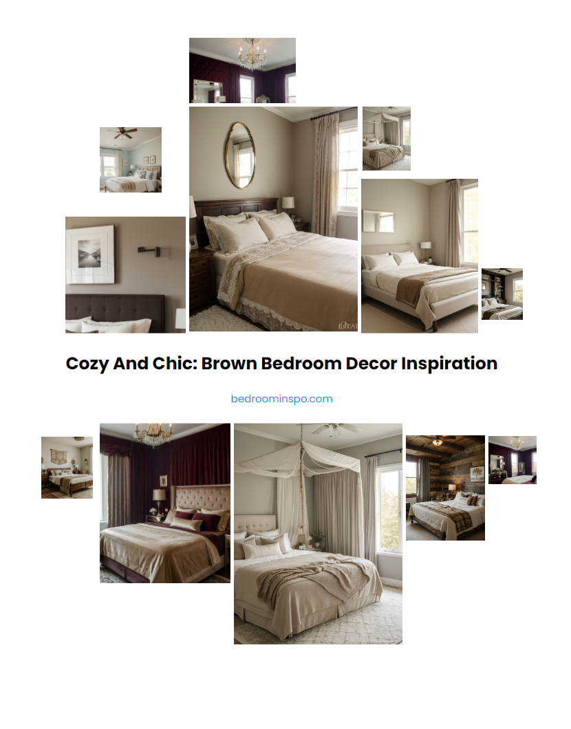 Cozy and Chic: Brown Bedroom Decor Inspiration