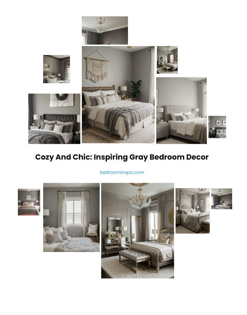 Cozy and Chic: Inspiring Gray Bedroom Decor