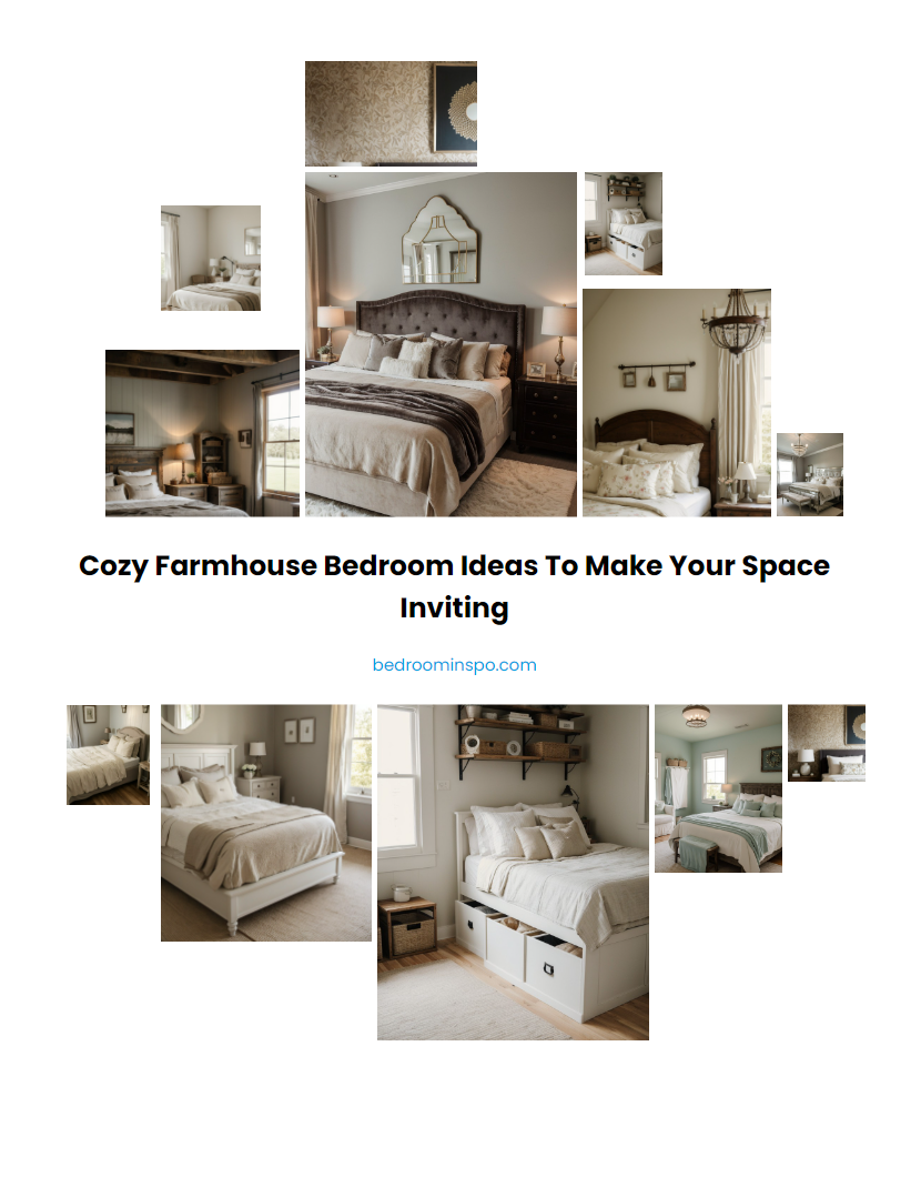 Cozy Farmhouse Bedroom Ideas to Make Your Space Inviting