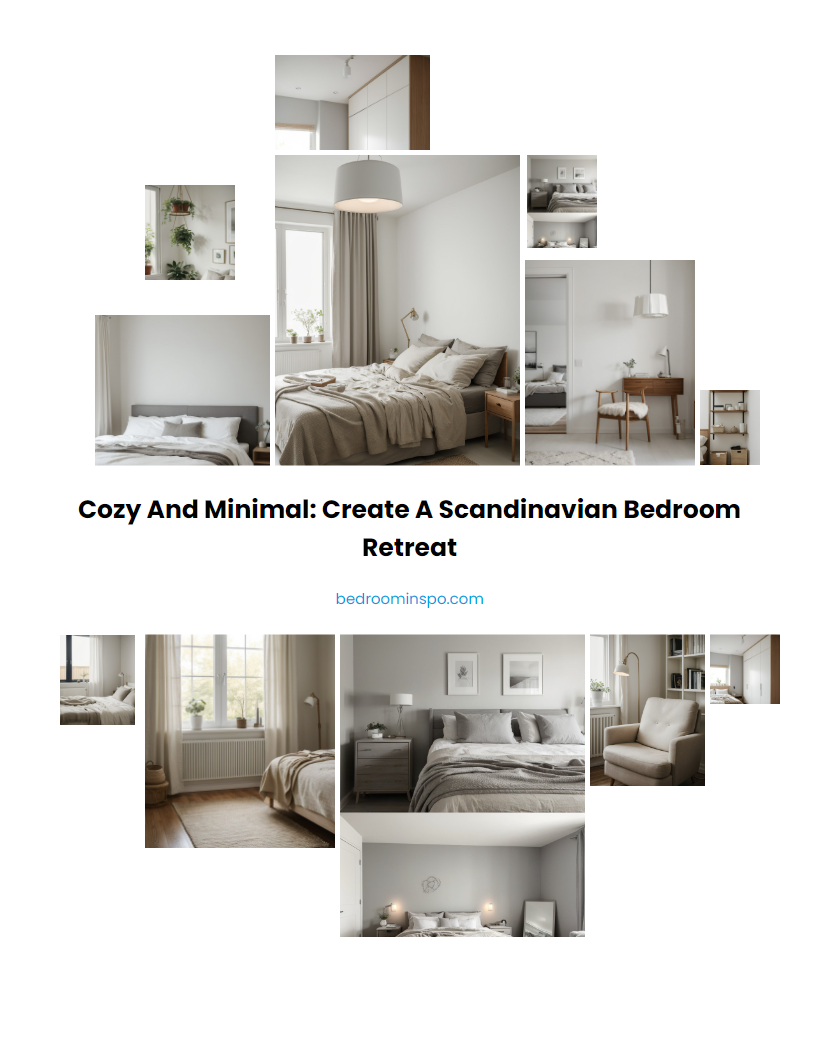 Cozy and Minimal: Create a Scandinavian Bedroom Retreat