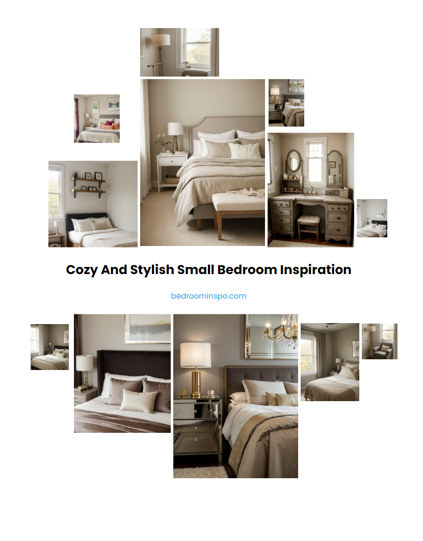 Cozy and Stylish Small Bedroom Inspiration