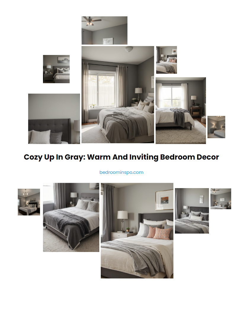 Cozy Up in Gray: Warm and Inviting Bedroom Decor