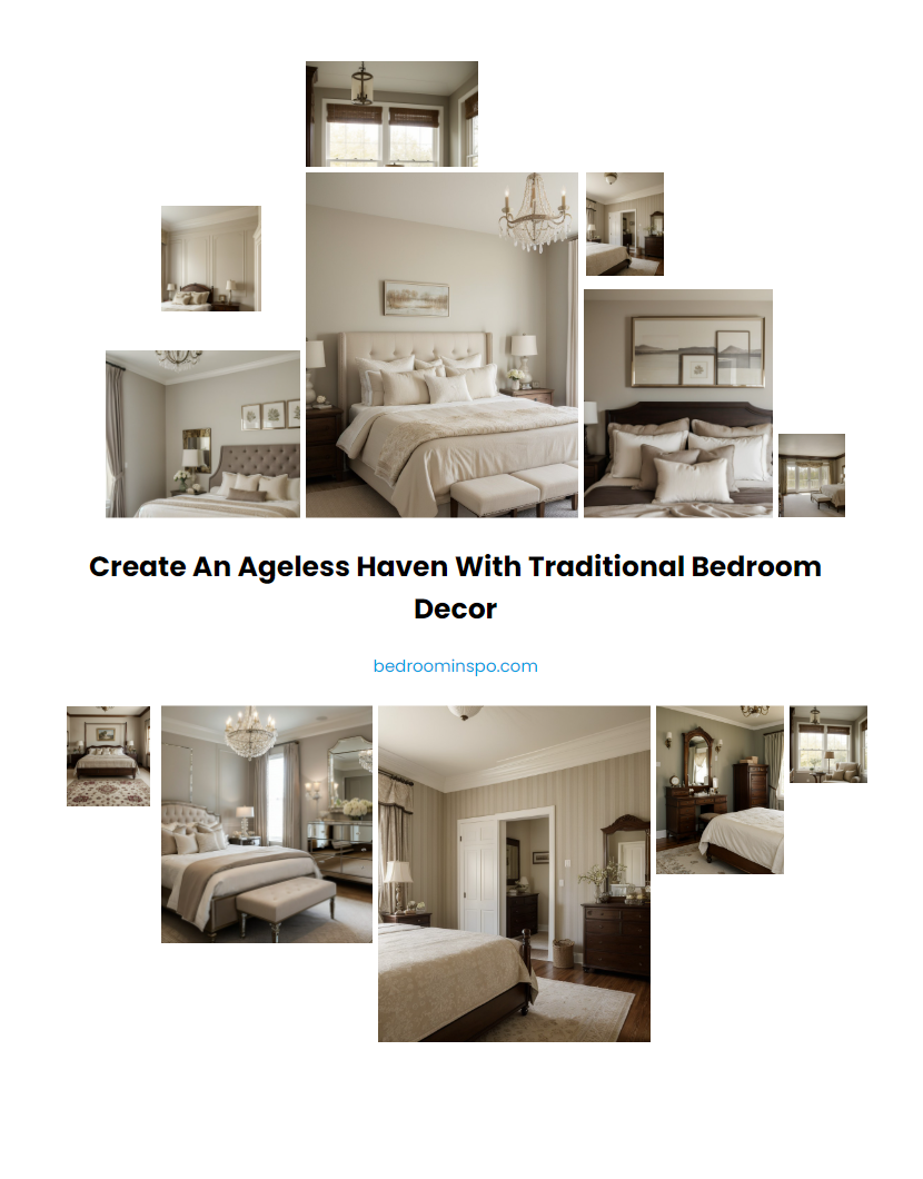 Create an Ageless Haven with Traditional Bedroom Decor