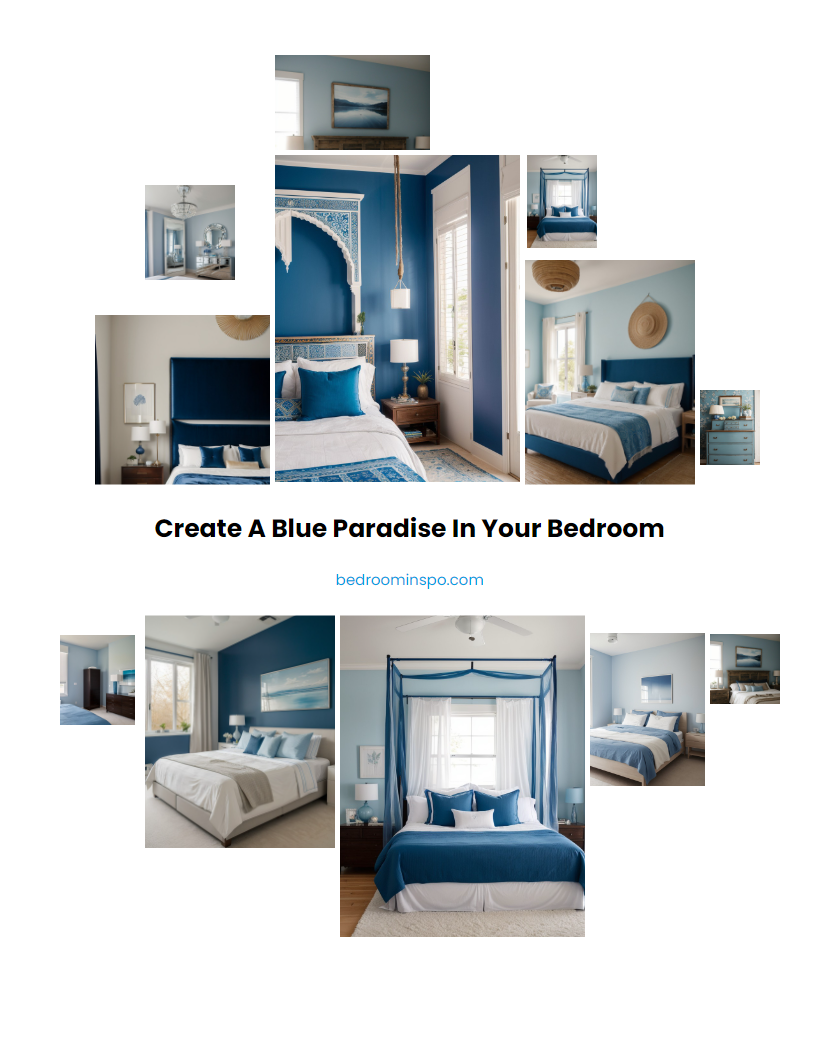 Create a Blue Paradise in Your Bedroom