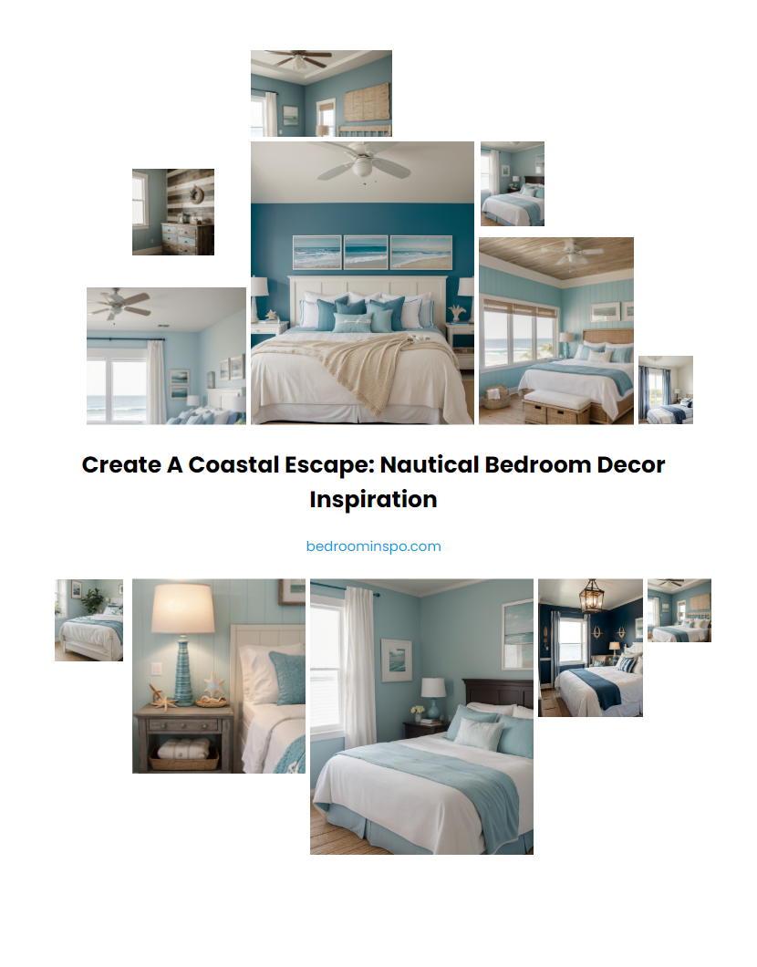 Create a Coastal Escape: Nautical Bedroom Decor Inspiration