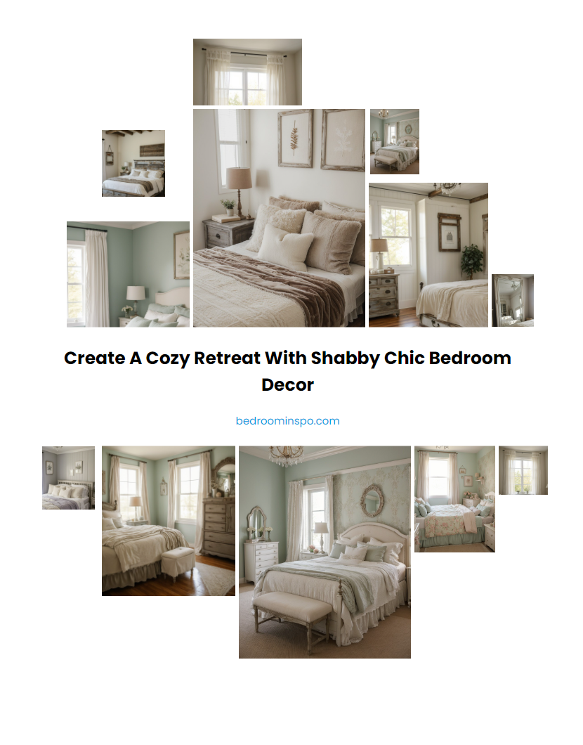 Create a Cozy Retreat with Shabby Chic Bedroom Decor