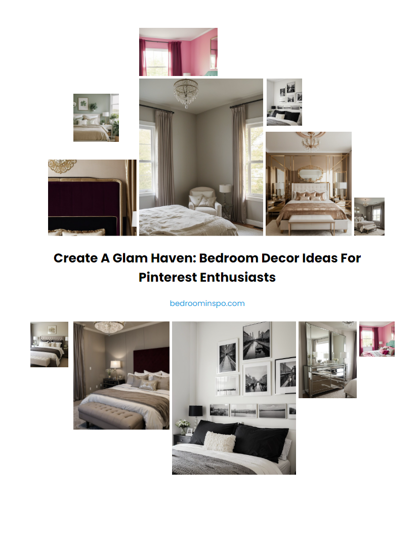 Create a Glam Haven: Bedroom Decor Ideas for Pinterest Enthusiasts