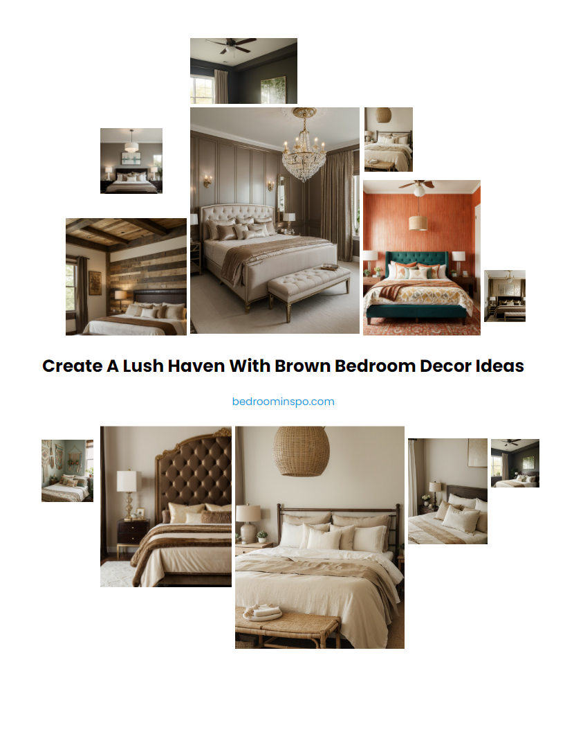 Create a Lush Haven with Brown Bedroom Decor Ideas