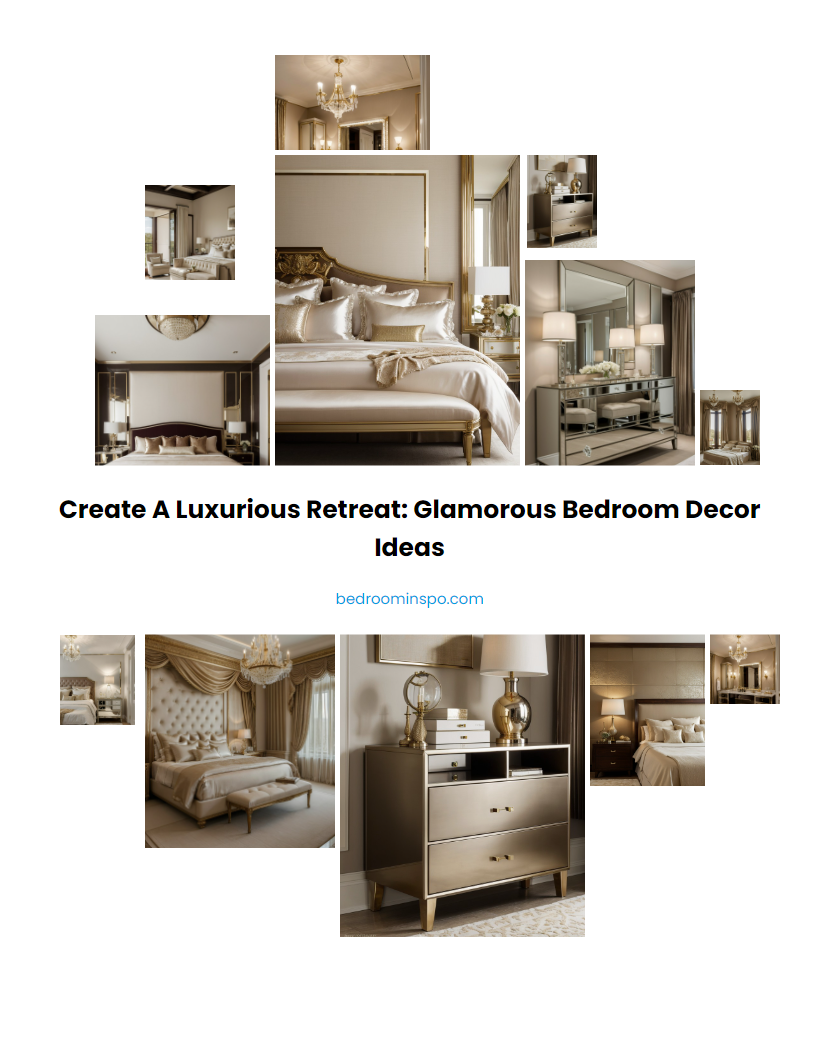 Create a Luxurious Retreat: Glamorous Bedroom Decor Ideas