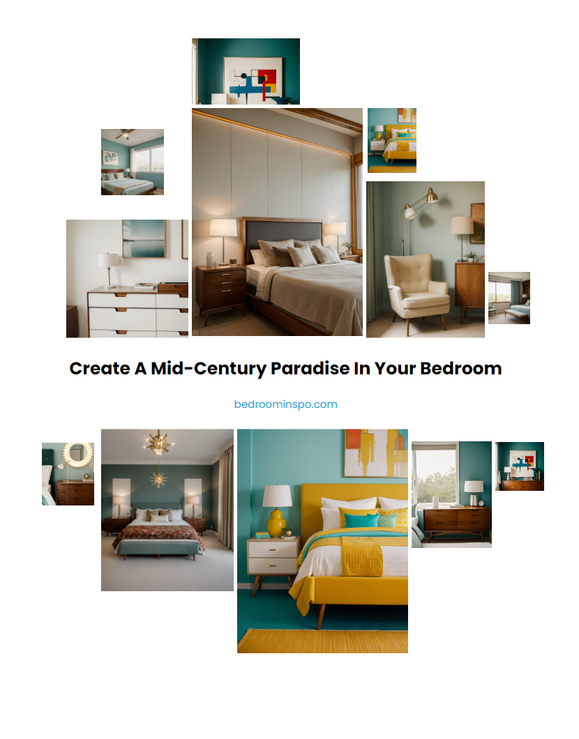 Create a Mid-Century Paradise in Your Bedroom