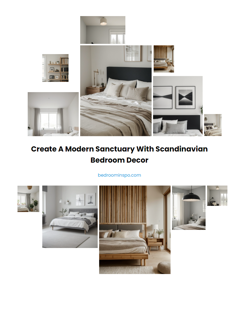Create a Modern Sanctuary with Scandinavian Bedroom Decor