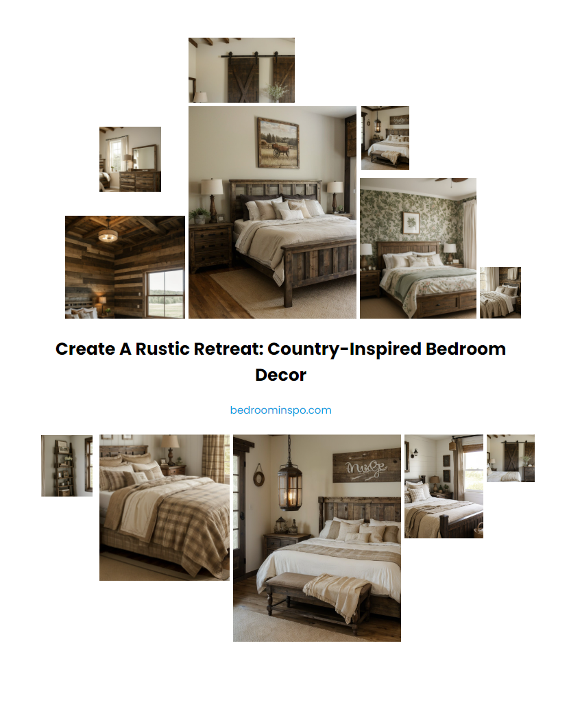 Create a Rustic Retreat: Country-Inspired Bedroom Decor