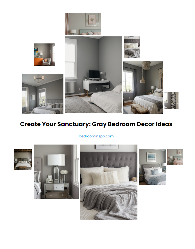 Create Your Sanctuary: Gray Bedroom Decor Ideas