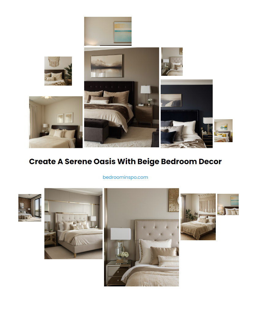 Create a Serene Oasis with Beige Bedroom Decor