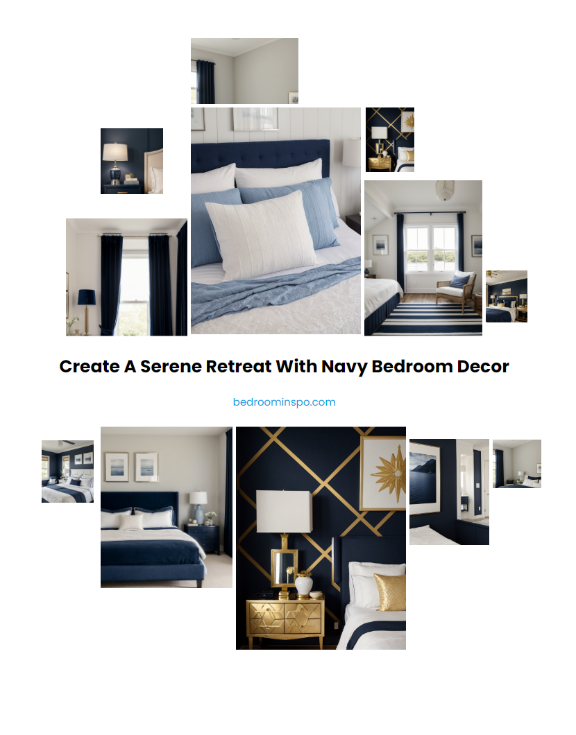 Create a Serene Retreat with Navy Bedroom Decor