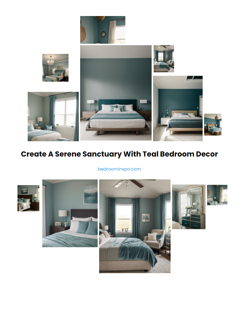 Create a Serene Sanctuary with Teal Bedroom Decor