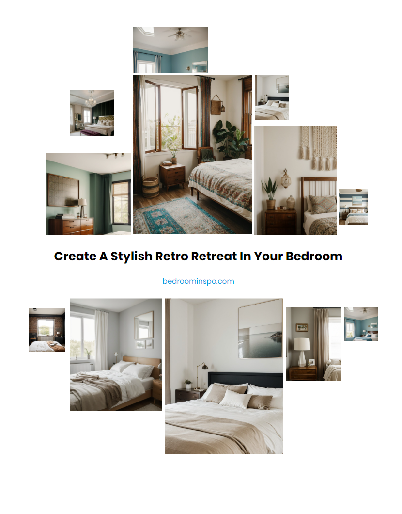 Create a Stylish Retro Retreat in Your Bedroom