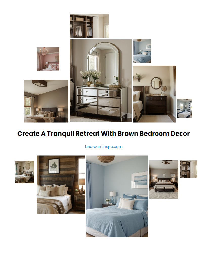 Create a Tranquil Retreat with Brown Bedroom Decor