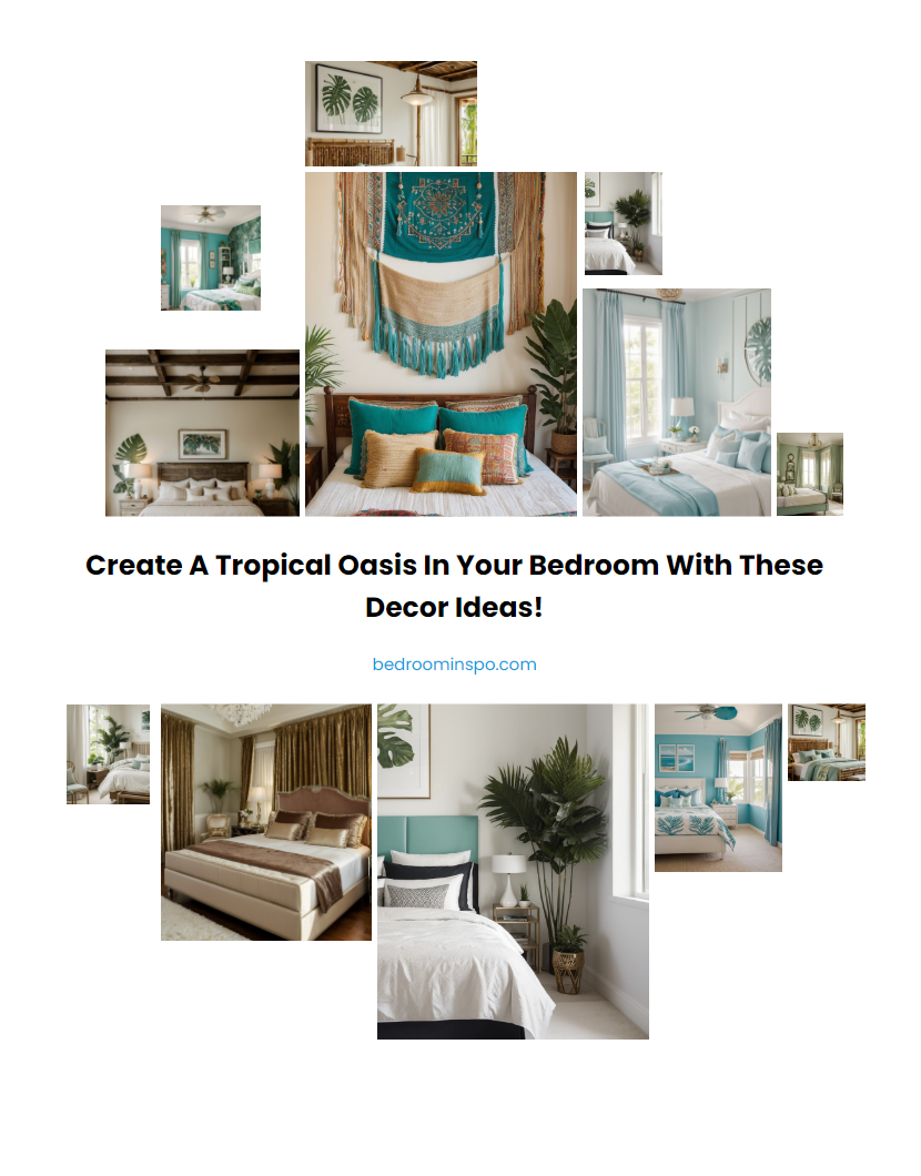 Create a Tropical Oasis in Your Bedroom with These Decor Ideas!