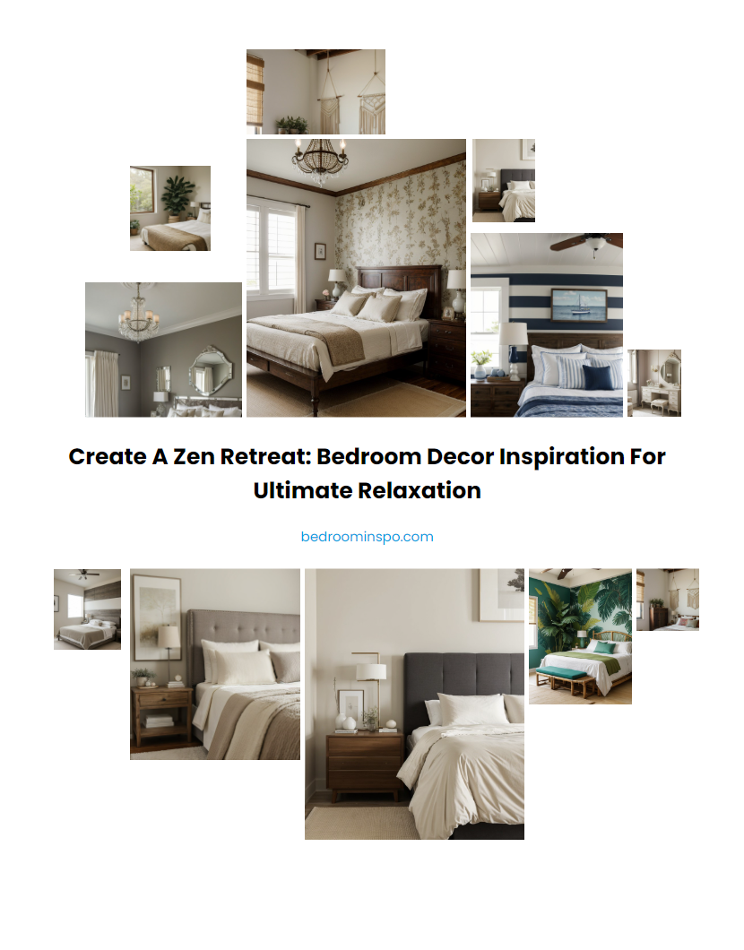Create a Zen Retreat: Bedroom Decor Inspiration for Ultimate Relaxation