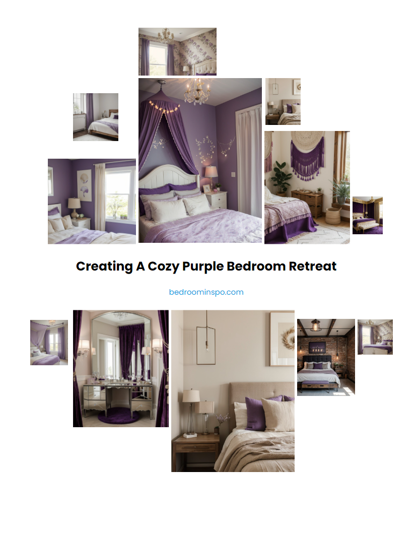 Creating a Cozy Purple Bedroom Retreat