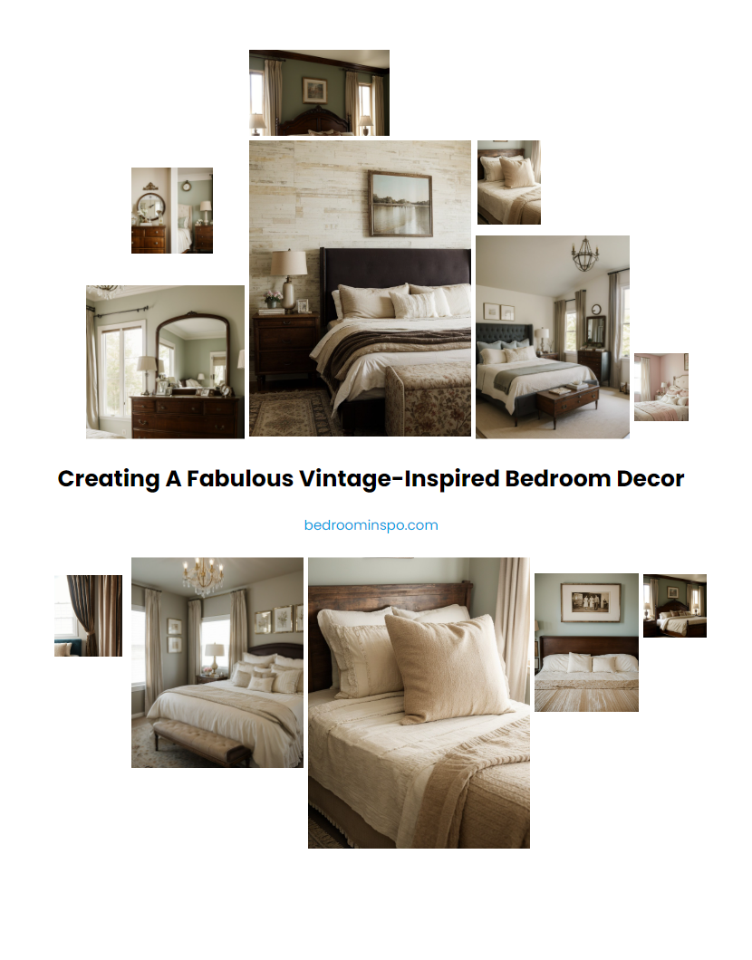 Creating a Fabulous Vintage-Inspired Bedroom Decor