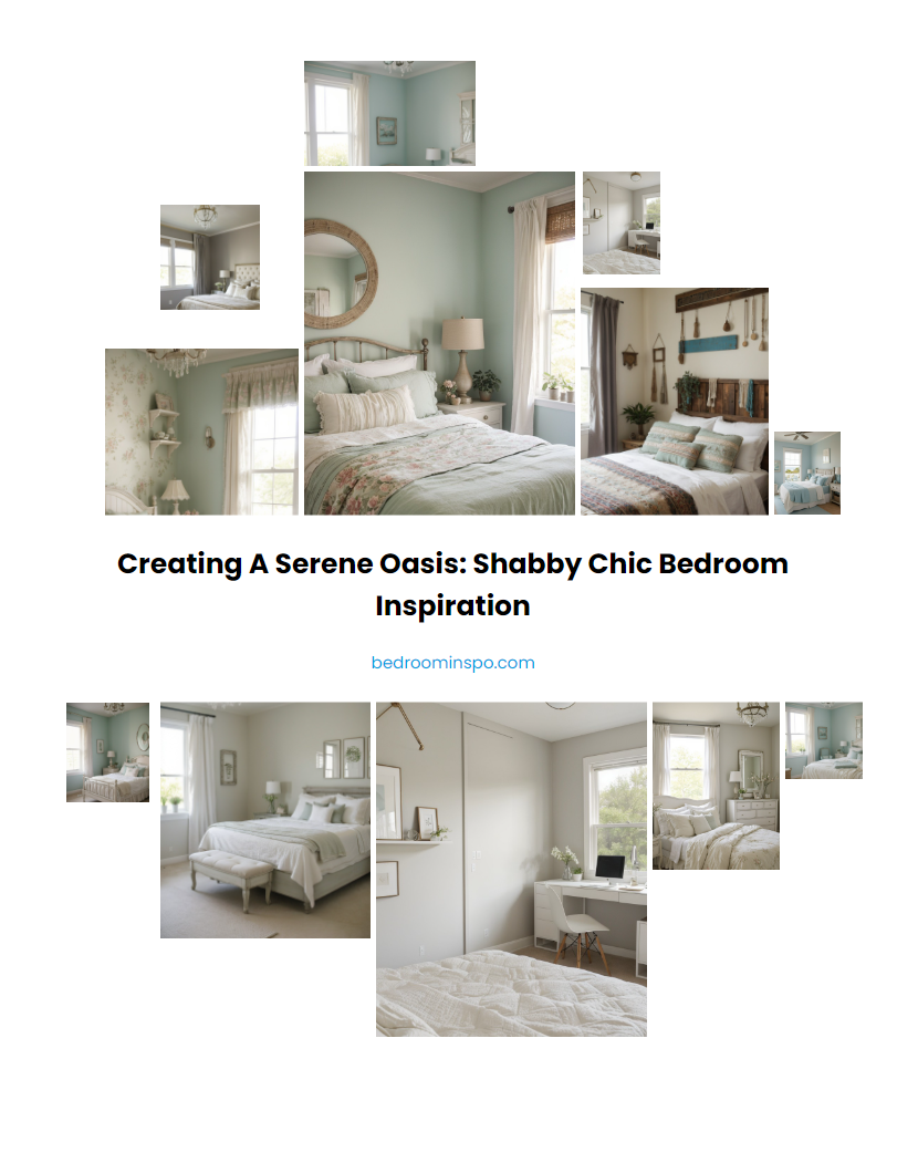 Creating a Serene Oasis: Shabby Chic Bedroom Inspiration