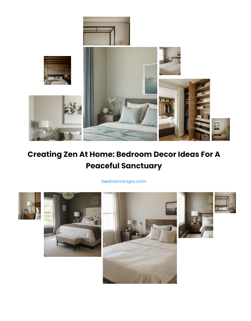 Creating Zen at Home: Bedroom Decor Ideas for a Peaceful Sanctuary