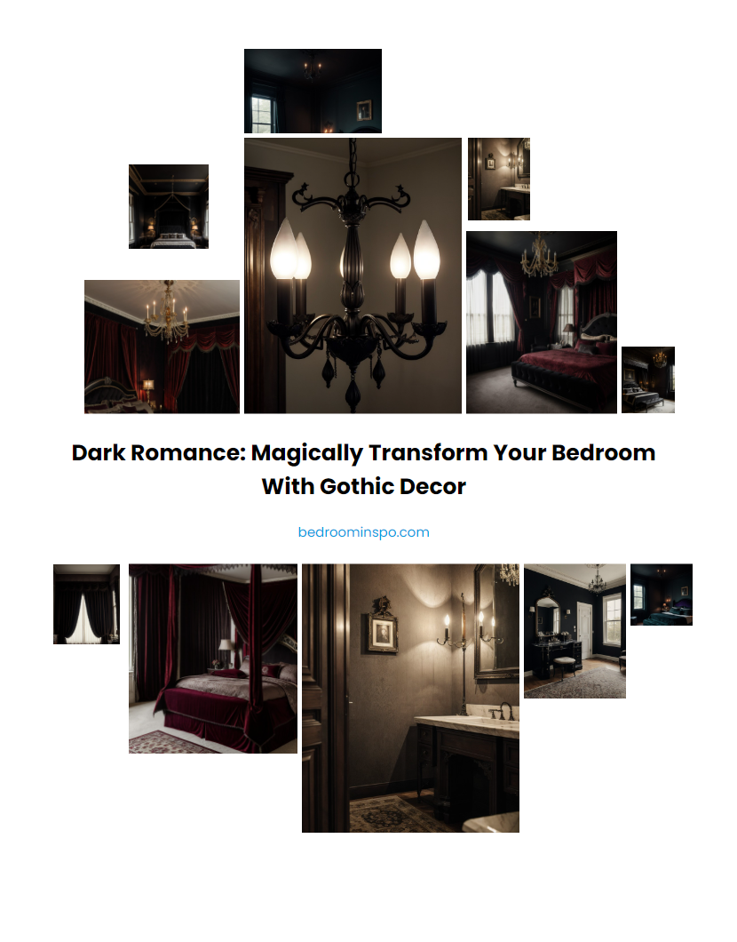 Dark Romance: Magically Transform Your Bedroom with Gothic Decor