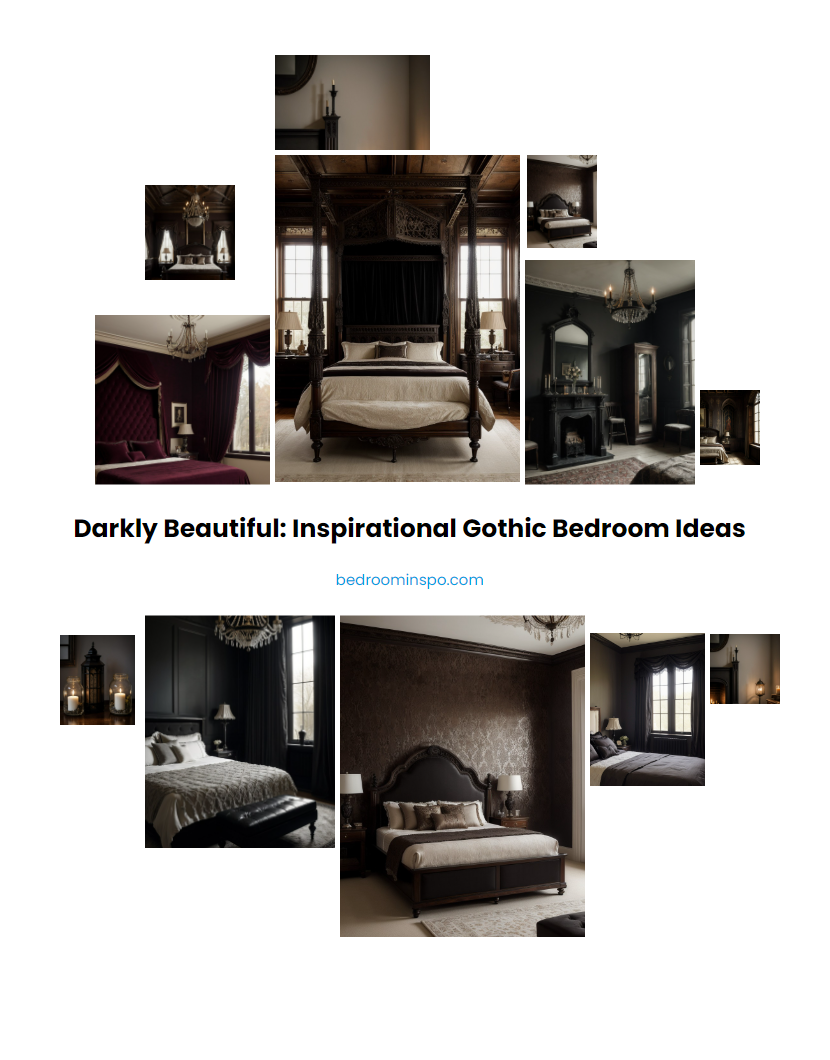 Darkly Beautiful: Inspirational Gothic Bedroom Ideas