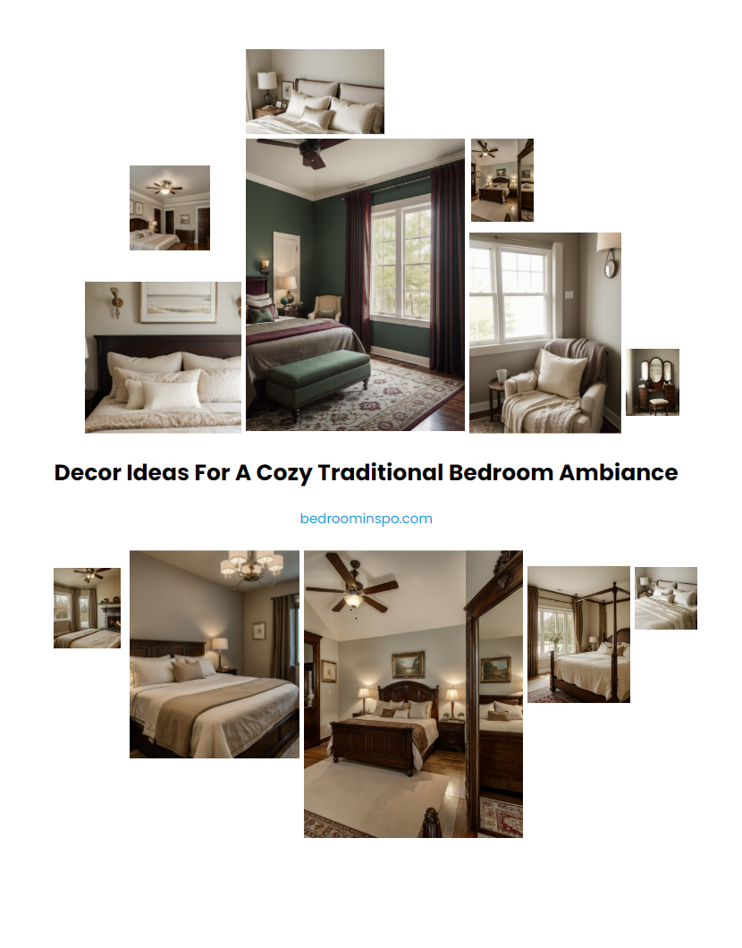 Decor Ideas for a Cozy Traditional Bedroom Ambiance