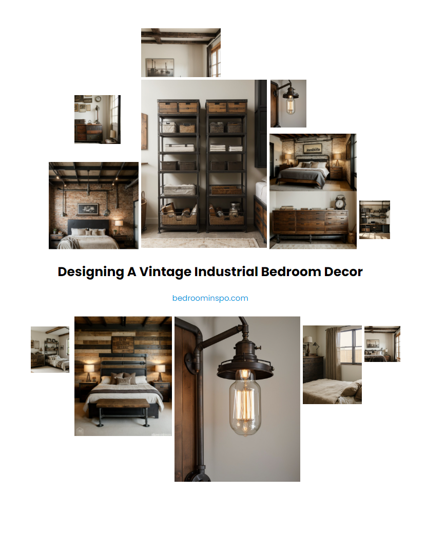 Designing a Vintage Industrial Bedroom Decor