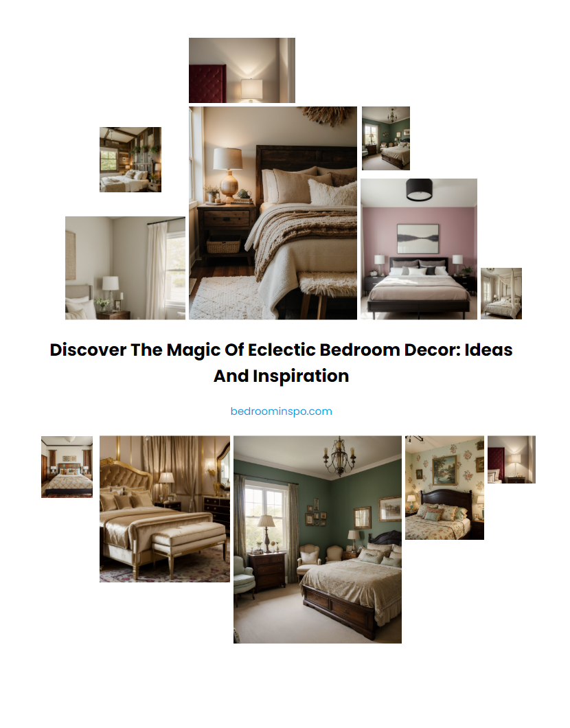 Discover the Magic of Eclectic Bedroom Decor: Ideas and Inspiration