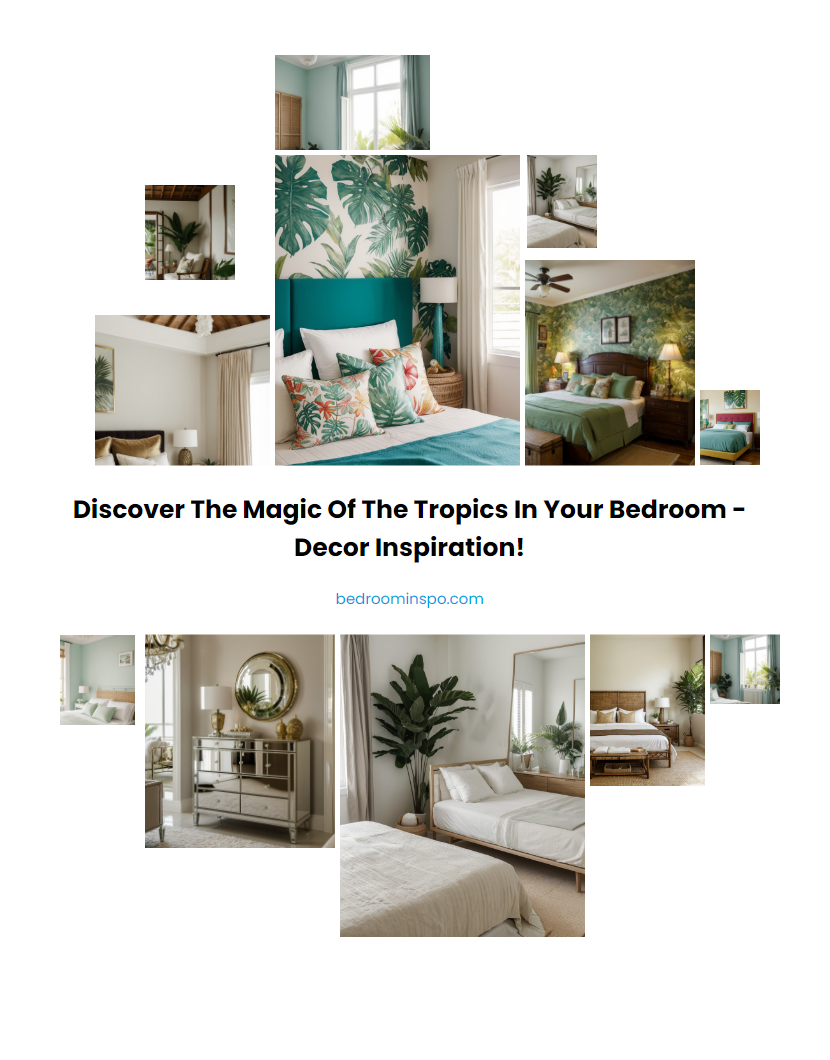 Discover the Magic of the Tropics in Your Bedroom - Decor Inspiration!